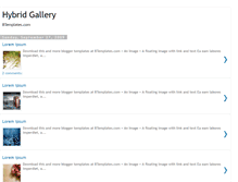 Tablet Screenshot of hybridgallery-btemplates.blogspot.com