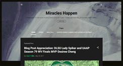 Desktop Screenshot of miracleshappen-vhudgetmegia.blogspot.com