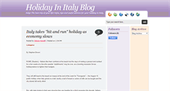 Desktop Screenshot of holidayitaly.blogspot.com