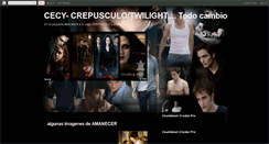 Desktop Screenshot of amorcrepusculotwilighttodocambio.blogspot.com