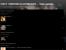 Tablet Screenshot of amorcrepusculotwilighttodocambio.blogspot.com