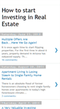 Mobile Screenshot of howtostartinvestinginrealestate.blogspot.com