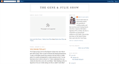 Desktop Screenshot of geneandjulieshow.blogspot.com