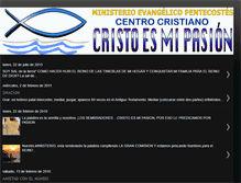 Tablet Screenshot of cristo-es-mi-pasion.blogspot.com