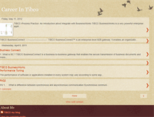Tablet Screenshot of careerintibco.blogspot.com