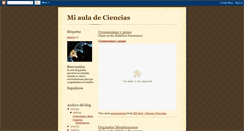 Desktop Screenshot of miauladeciencias.blogspot.com