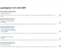 Tablet Screenshot of guadagnarenelweb2009.blogspot.com