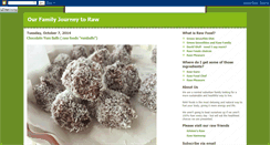 Desktop Screenshot of family-journey-to-raw.blogspot.com