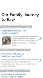 Mobile Screenshot of family-journey-to-raw.blogspot.com
