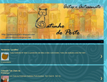 Tablet Screenshot of gatinhodoporto.blogspot.com