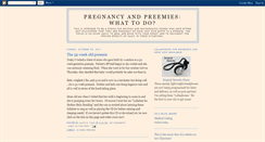 Desktop Screenshot of pregnancyandpreemies.blogspot.com