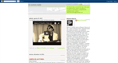 Desktop Screenshot of no-somosnada.blogspot.com