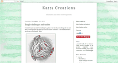 Desktop Screenshot of katts-creations.blogspot.com