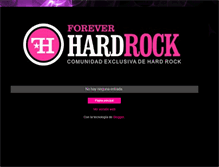 Tablet Screenshot of foreverhardrock.blogspot.com