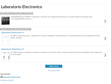 Tablet Screenshot of ellaboratorioelectronico.blogspot.com