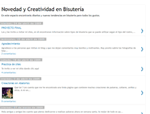 Tablet Screenshot of bisuteria-gloria.blogspot.com