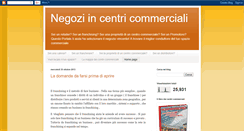 Desktop Screenshot of negoziincentricommerciali.blogspot.com