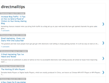 Tablet Screenshot of directmailtips.blogspot.com