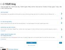 Tablet Screenshot of iloveyourblog.blogspot.com