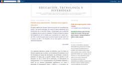 Desktop Screenshot of educdiversidad.blogspot.com