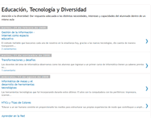 Tablet Screenshot of educdiversidad.blogspot.com