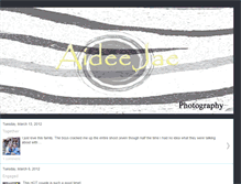 Tablet Screenshot of aideejaephotography.blogspot.com