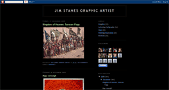 Desktop Screenshot of jimstanesgraphicartist.blogspot.com