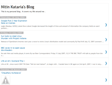 Tablet Screenshot of nkataria.blogspot.com