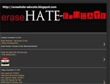 Tablet Screenshot of erasehate-educate.blogspot.com