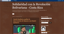 Desktop Screenshot of circulosbolivarianoscostarica.blogspot.com