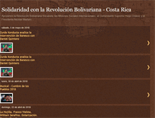 Tablet Screenshot of circulosbolivarianoscostarica.blogspot.com