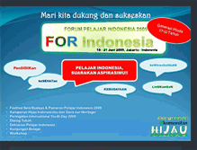 Tablet Screenshot of forumpelajarindonesia.blogspot.com