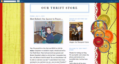 Desktop Screenshot of ourthriftstore.blogspot.com