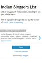 Mobile Screenshot of indianbloggers.blogspot.com