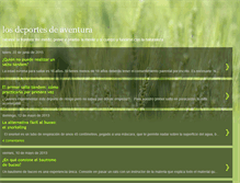 Tablet Screenshot of losdeportesdeaventura.blogspot.com