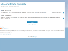 Tablet Screenshot of mineshaftcafe.blogspot.com