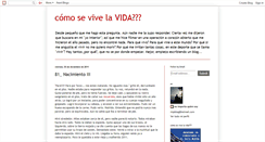 Desktop Screenshot of comosevivelavida.blogspot.com