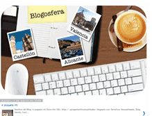 Tablet Screenshot of blogosferacomunidadvalenciana.blogspot.com