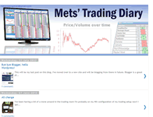 Tablet Screenshot of mets-trading-diary.blogspot.com