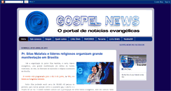 Desktop Screenshot of goospelnews.blogspot.com