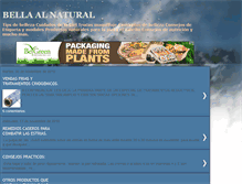 Tablet Screenshot of bellaalnatural-more.blogspot.com