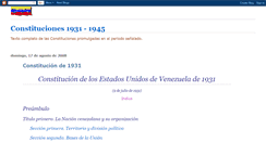 Desktop Screenshot of constituciones1931-1945.blogspot.com