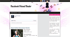 Desktop Screenshot of fbfriendsfinder.blogspot.com