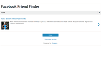 Tablet Screenshot of fbfriendsfinder.blogspot.com