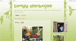 Desktop Screenshot of lenyydarbojas.blogspot.com
