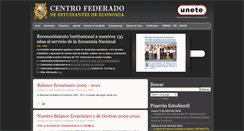 Desktop Screenshot of centrofederadoeconomia.blogspot.com