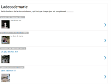 Tablet Screenshot of ladecodemarie.blogspot.com