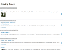 Tablet Screenshot of craving-grace.blogspot.com