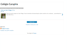 Tablet Screenshot of escolacurupira.blogspot.com