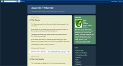 Desktop Screenshot of musicontinternet.blogspot.com